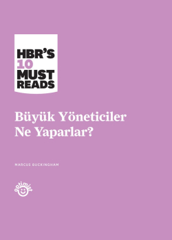 Büyük Yöneticiler Ne Yaparlar?