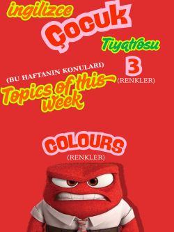 İngilizce Çocuk Tiyatrosu-Renkler