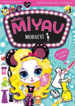 Miyav Miyav Modaevi - Eğlence Parkı - Aktiviteli Boyama Kitabı