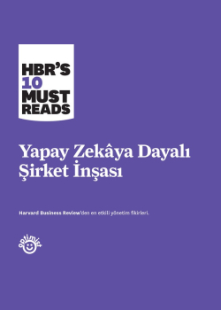 Yapay Zekaya Dayalı Şirket İnşası