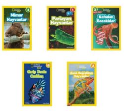National Geographic Kids Olağanüstü Hayvanlar Seti - 5 Kitap Takım