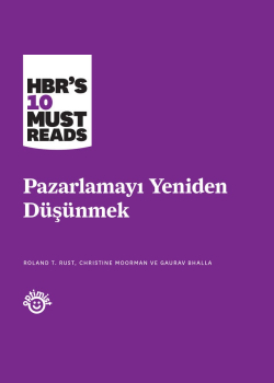 Pazarlamayı Yeniden Düşünmek