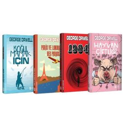 George Orwell Seti - 4 Kitap Takım