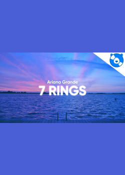 Ariana Grande - 7 rings (Clean - Lyrics)