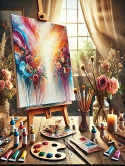 Tuval Boyama/Resim Workshop