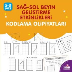 Kodlama Olimpiyatları 5 - 8 Yaş Mor Kelebek: Sağ - Sol Beyin Geliştirme Etkinlikleri