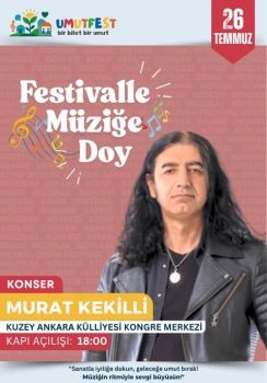 UMUTFEST: BİR BİLET, BİN UMUT / Murat Kekilli Konseri