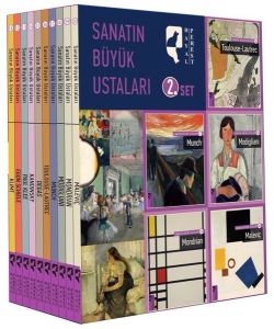 Sanatın Büyük Ustaları 2.Set - 10 Kitap Takım