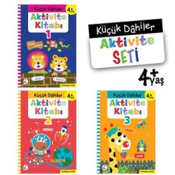 Küçük Dahiler Aktivite Seti 4+Yaş - 3 Kitap Takım