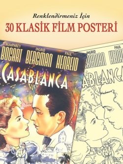 30 Klasik Film Posteri - Renklendirmeniz İçin