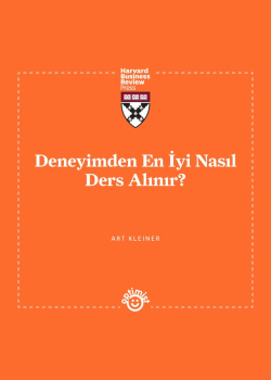 Deneyimden En İyi Nasıl Ders Alınır?