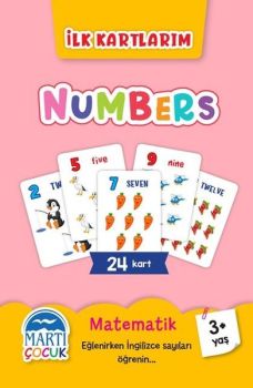 Numbers - İlk Kartlarım 3+ Yaş