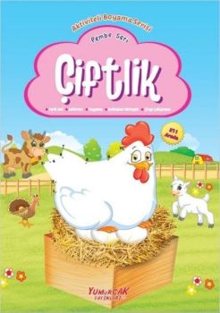 Çiftlik Pembe Seri-Aktiviteli Boyama Serisi