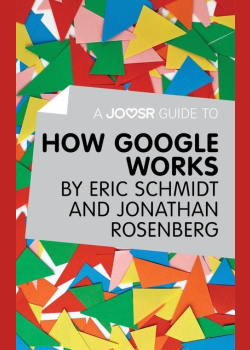 A Joosr Guide to… How Google Works by Eric Schmidt & Jonathan Rosenberg