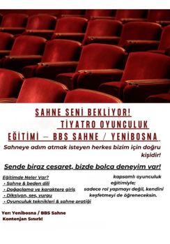 Tiyatro Oyunculuk Eğitimi