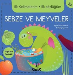 İlk Kelimelerim İlk Sözlüğüm Sebze ve Meyveler 2 + Yaş