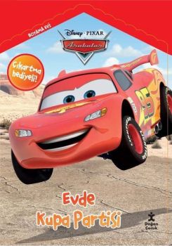 Disney Pixar Arabalar - Evde Kupa Partisi - Boyama Evi