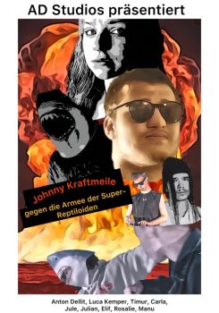 Johnny Kraftmeile vs the army of super-reptiloids