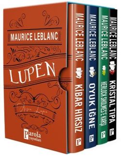 Arsen Lupen Seti - 4  Kitap Takım - Kutulu