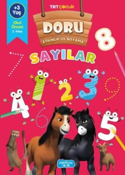 TRT Çocuk - Sayılar - Doru Etkinlik ve Boyama
