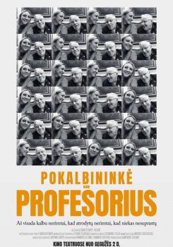 Pokalbininke ir profesorius