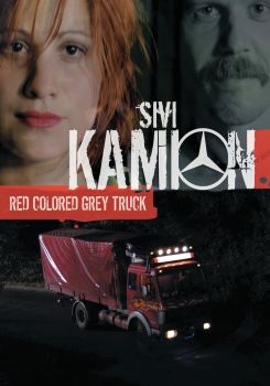 The Red Colored Grey Truck