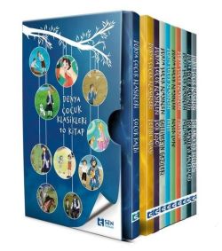 Dünya Çocuk Klasikleri Seti - 10 Kitap Kutulu